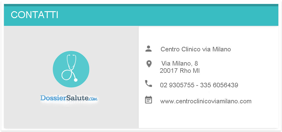 Contatti Centro Clinico via Milano