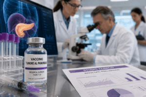 Ricercatori studiano un vaccino sperimentale contro il tumore al pancreas destinato alle persone con un rischio oncologico elevato.